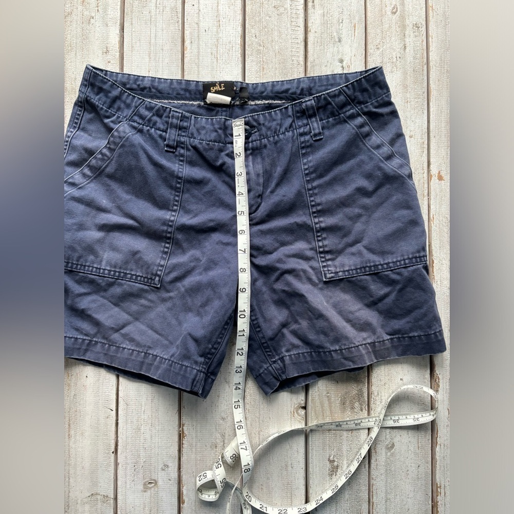 Hurley, vintage, chino, shorts in navy, size 7 - Picture 4 of 11